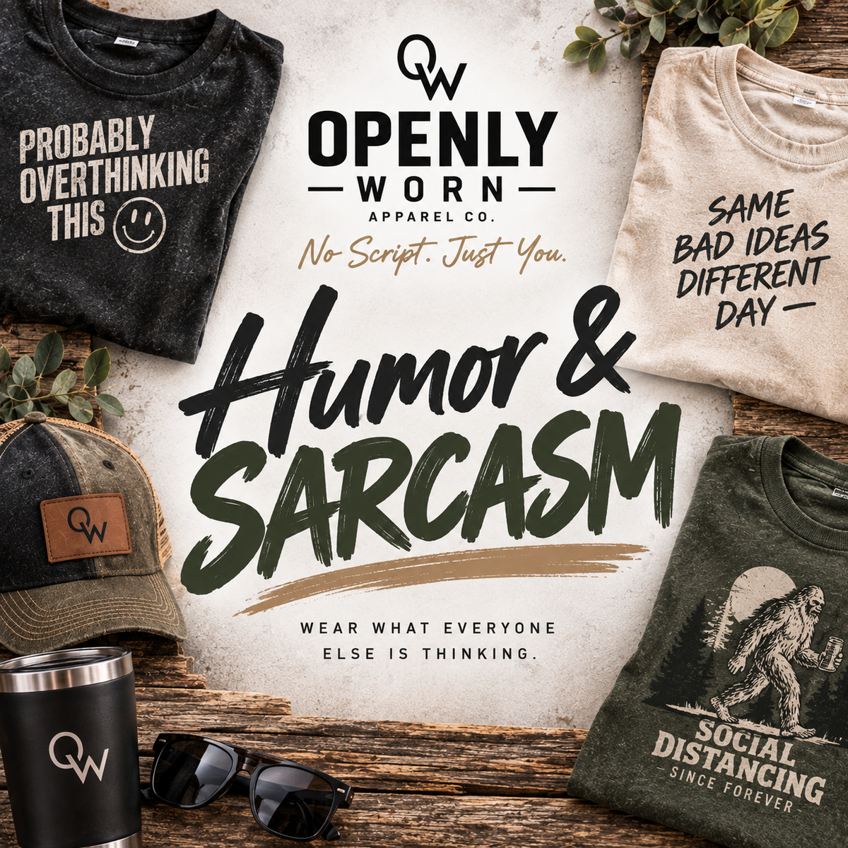 Humor & Sarcasm Apparel