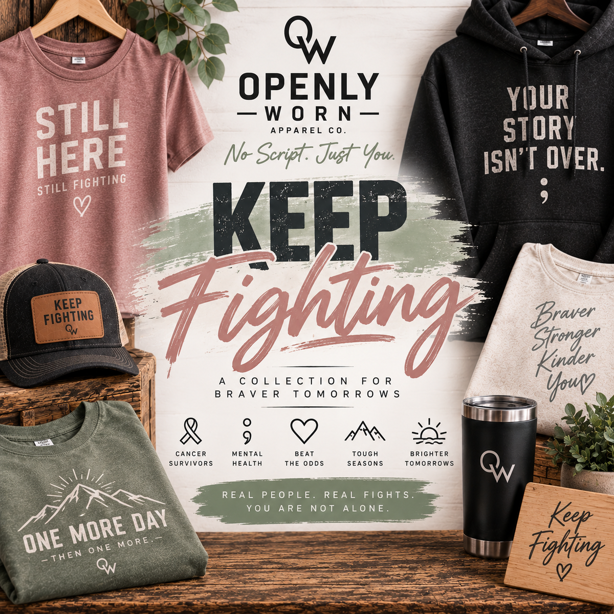 Keep Fighting Apparel