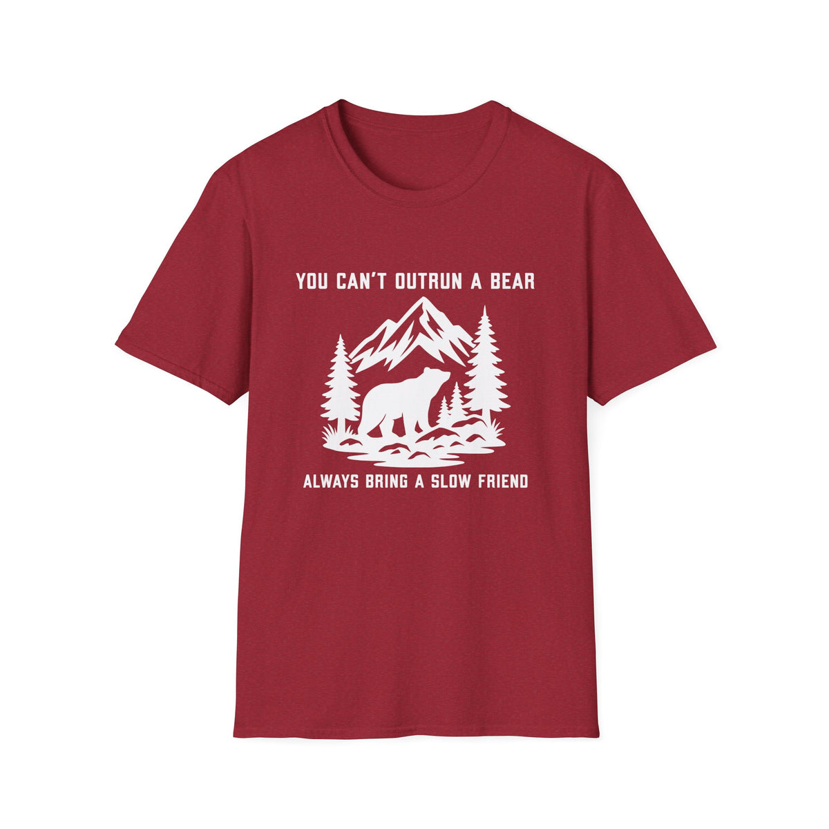 Outrun Bear, Slow Friend T-Shirt