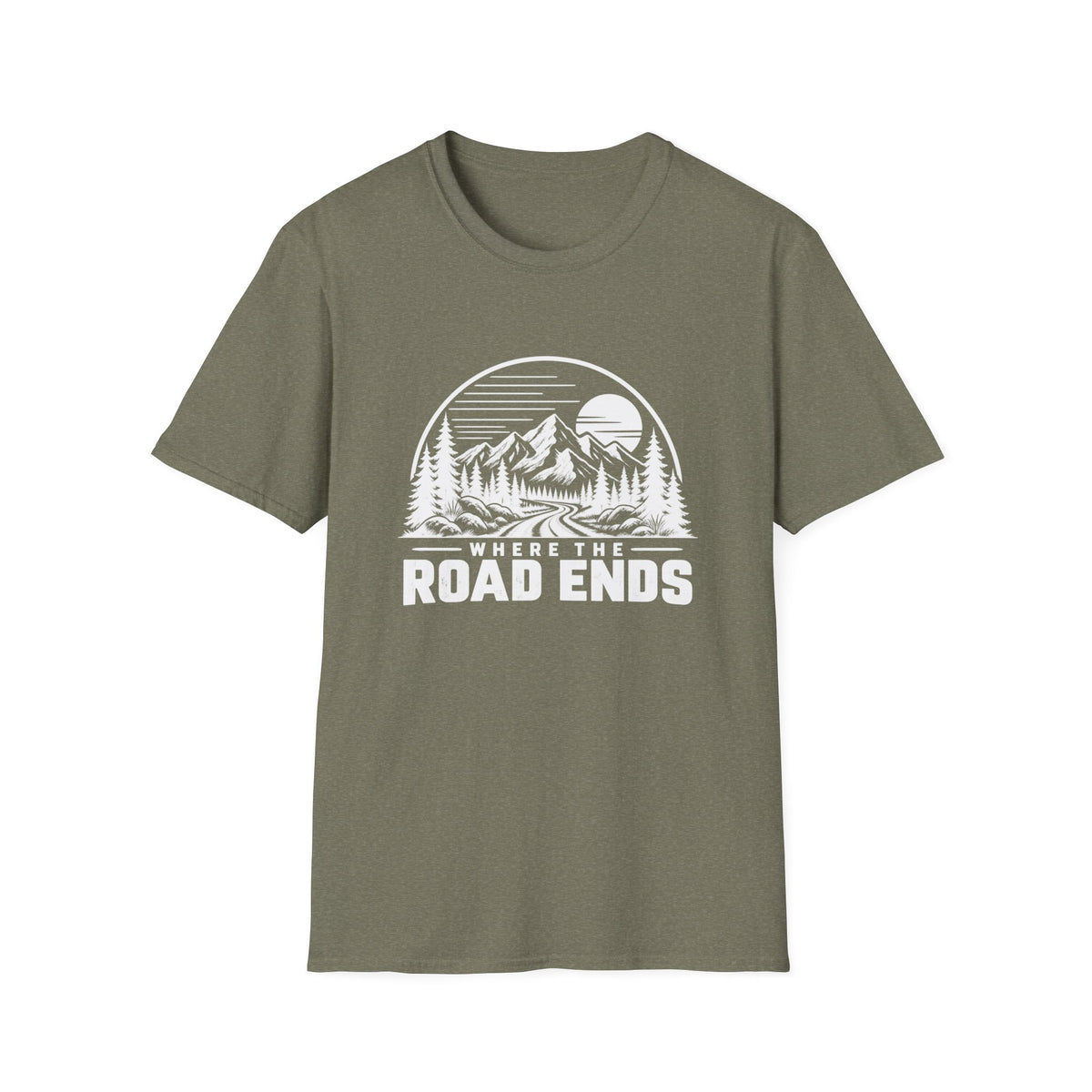 Where The Road Ends T-Shirt