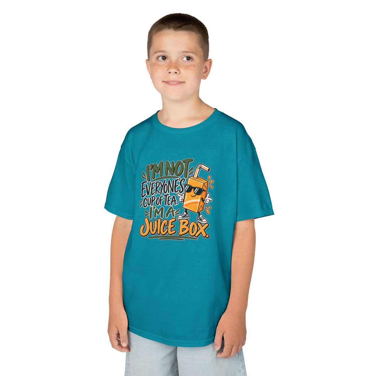 I'm Not Everyone's Cup of Tea, I'm a Juice Box Kids Heavy Cotton™ Tee