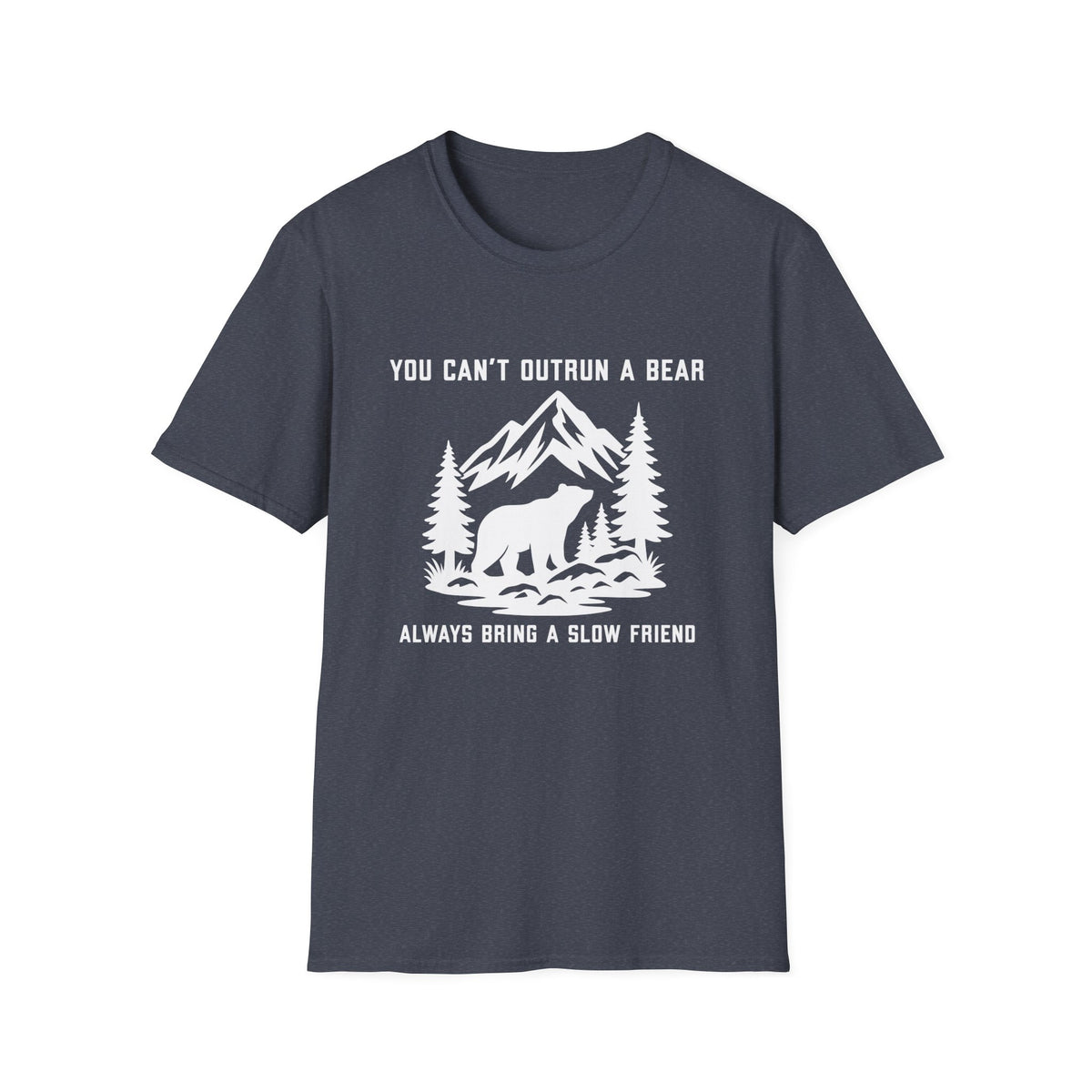 Outrun Bear, Slow Friend T-Shirt