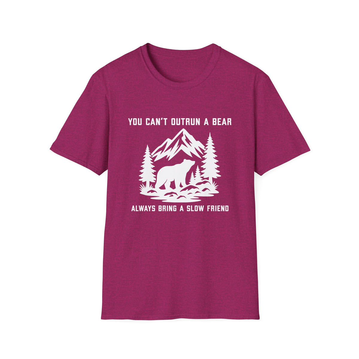 Outrun Bear, Slow Friend T-Shirt