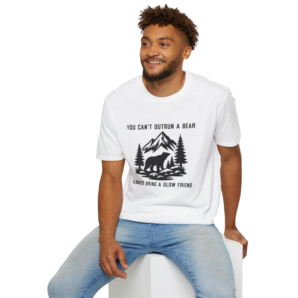 Outrun Bear, Slow Friend T-Shirt
