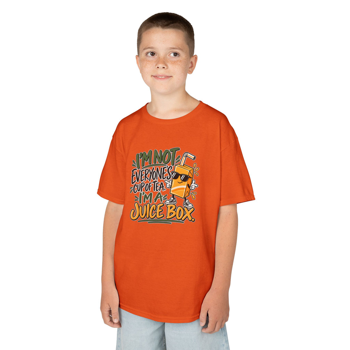 I'm Not Everyone's Cup of Tea, I'm a Juice Box Kids Heavy Cotton™ Tee