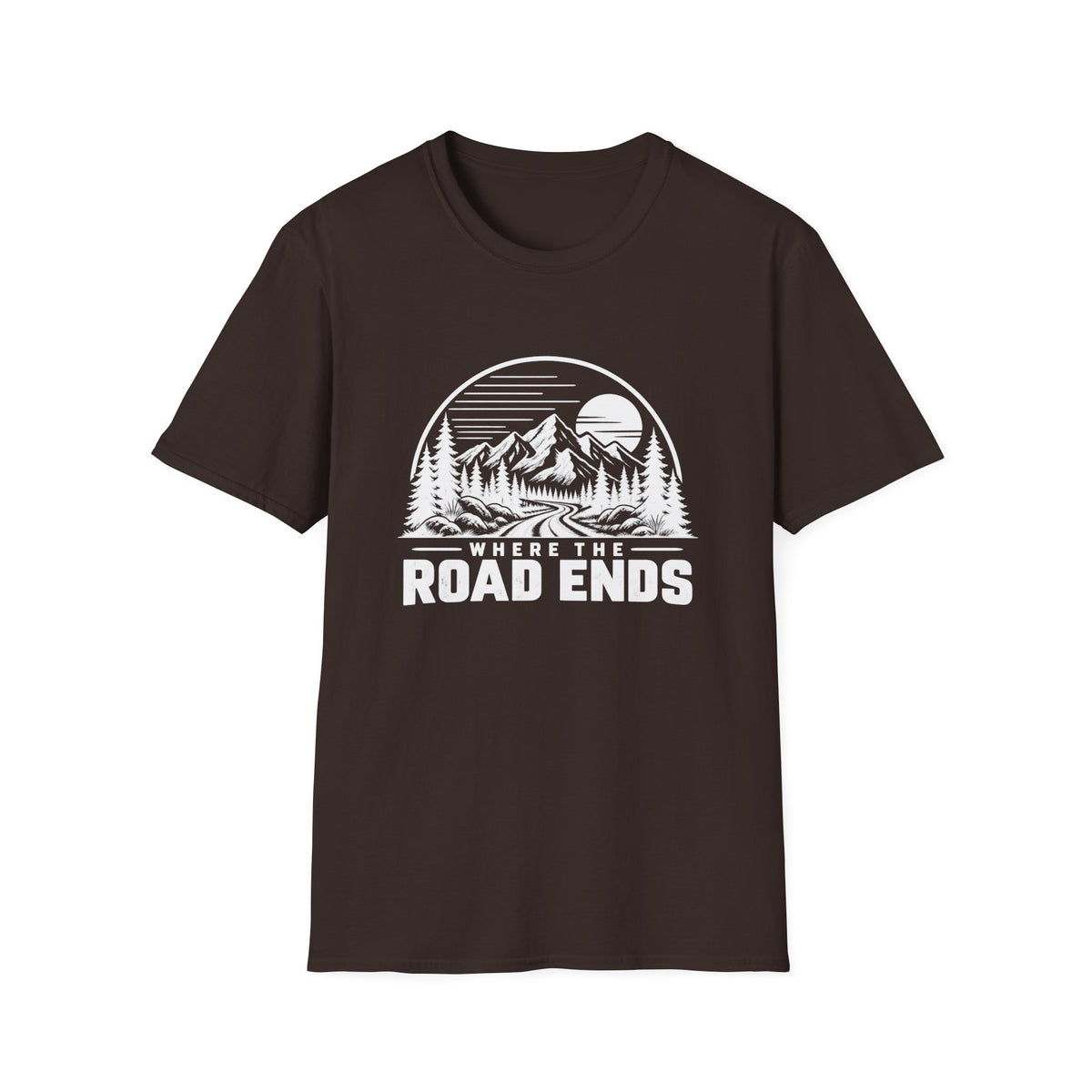 Where The Road Ends T-Shirt