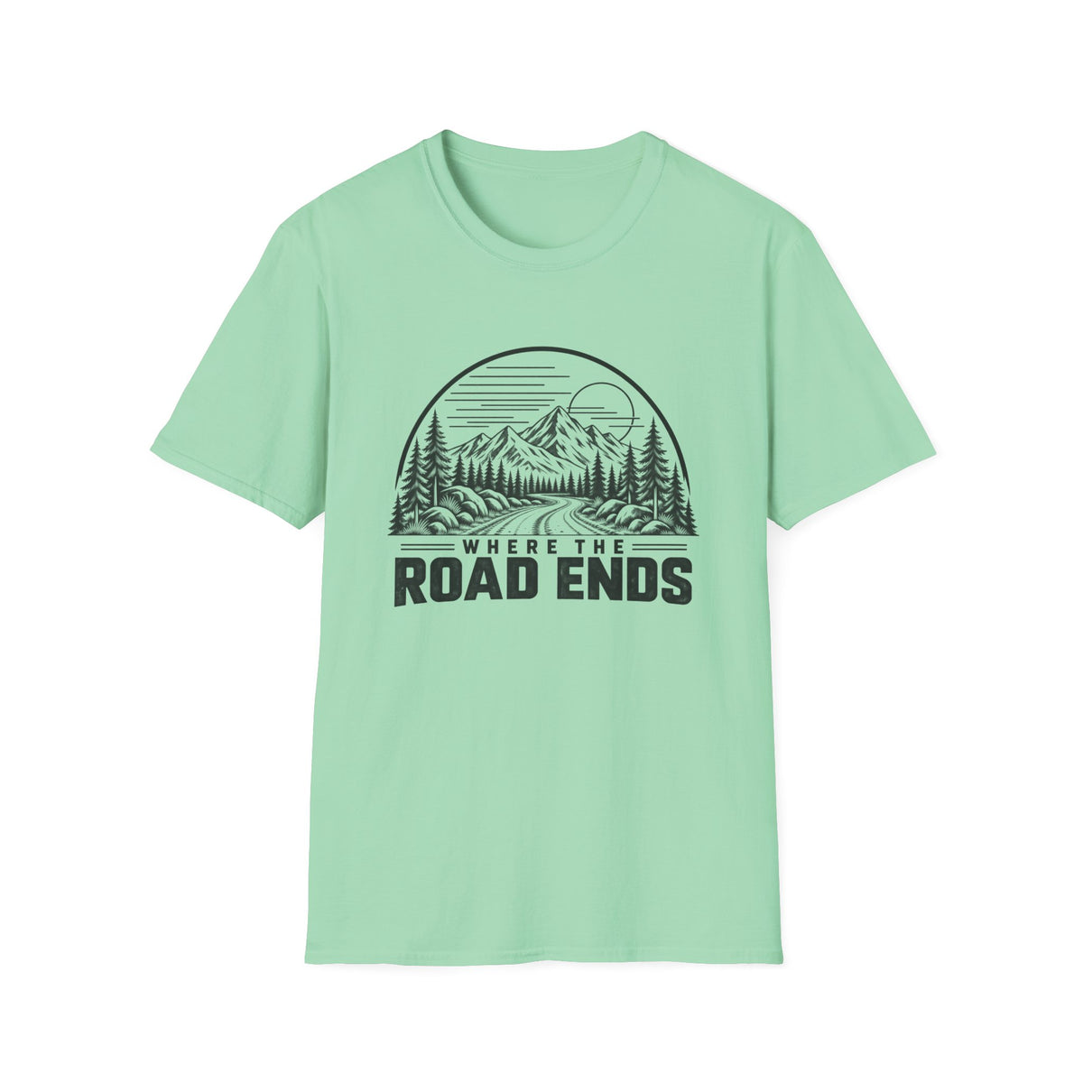 Where The Road Ends T-Shirt