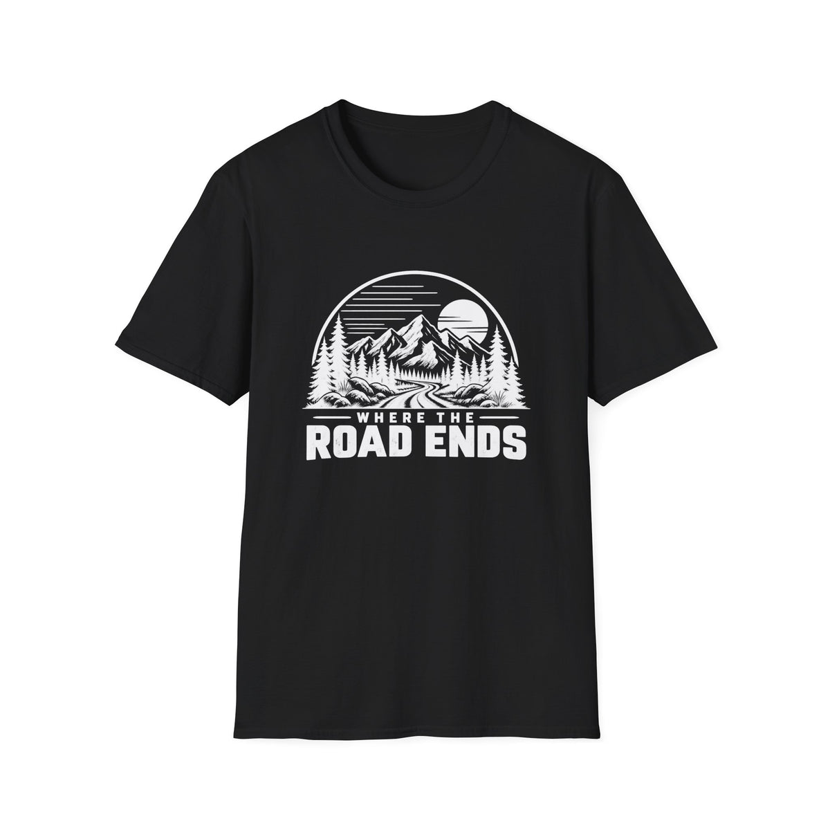 Where The Road Ends T-Shirt