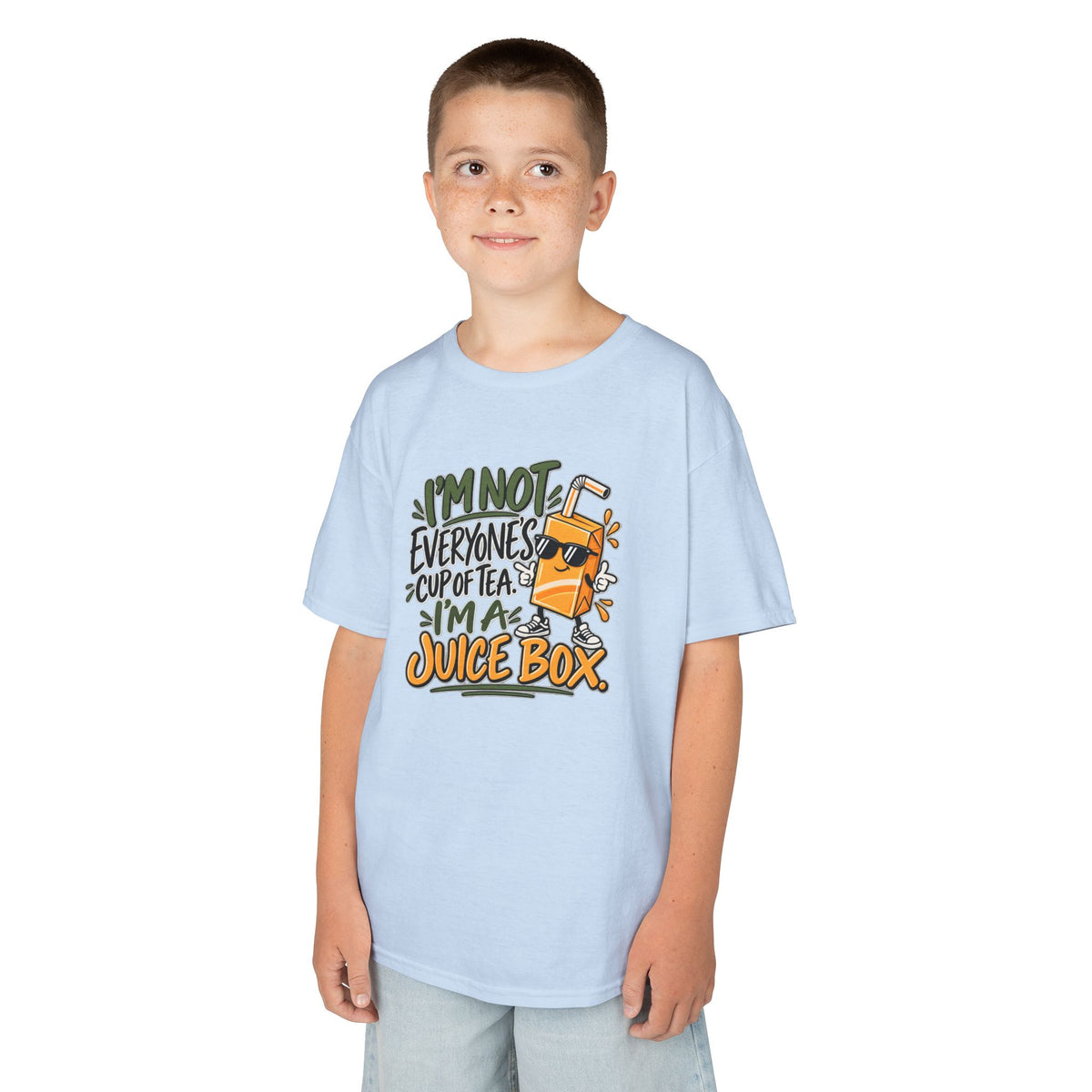 I'm Not Everyone's Cup of Tea, I'm a Juice Box Kids Heavy Cotton™ Tee