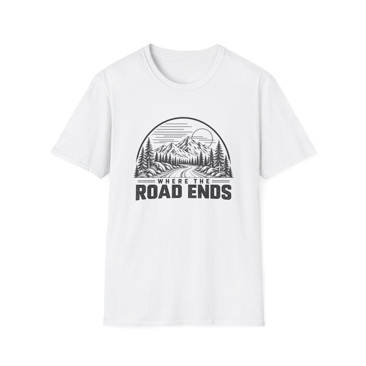 Where The Road Ends T-Shirt