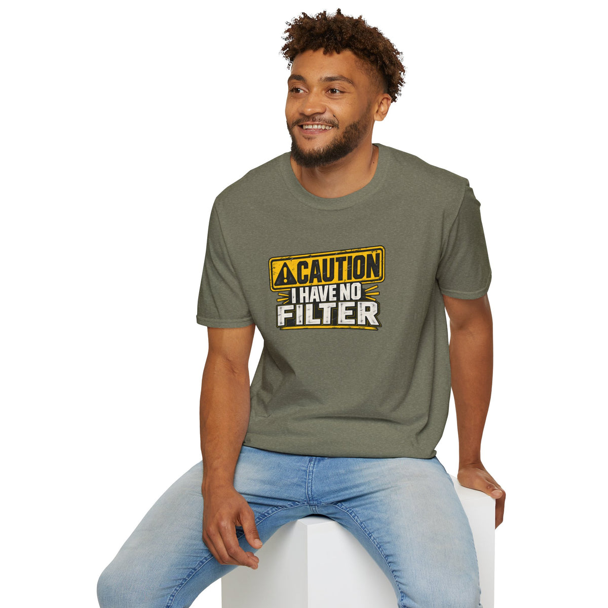 CAUTION - I Have No Filter T-Shirt