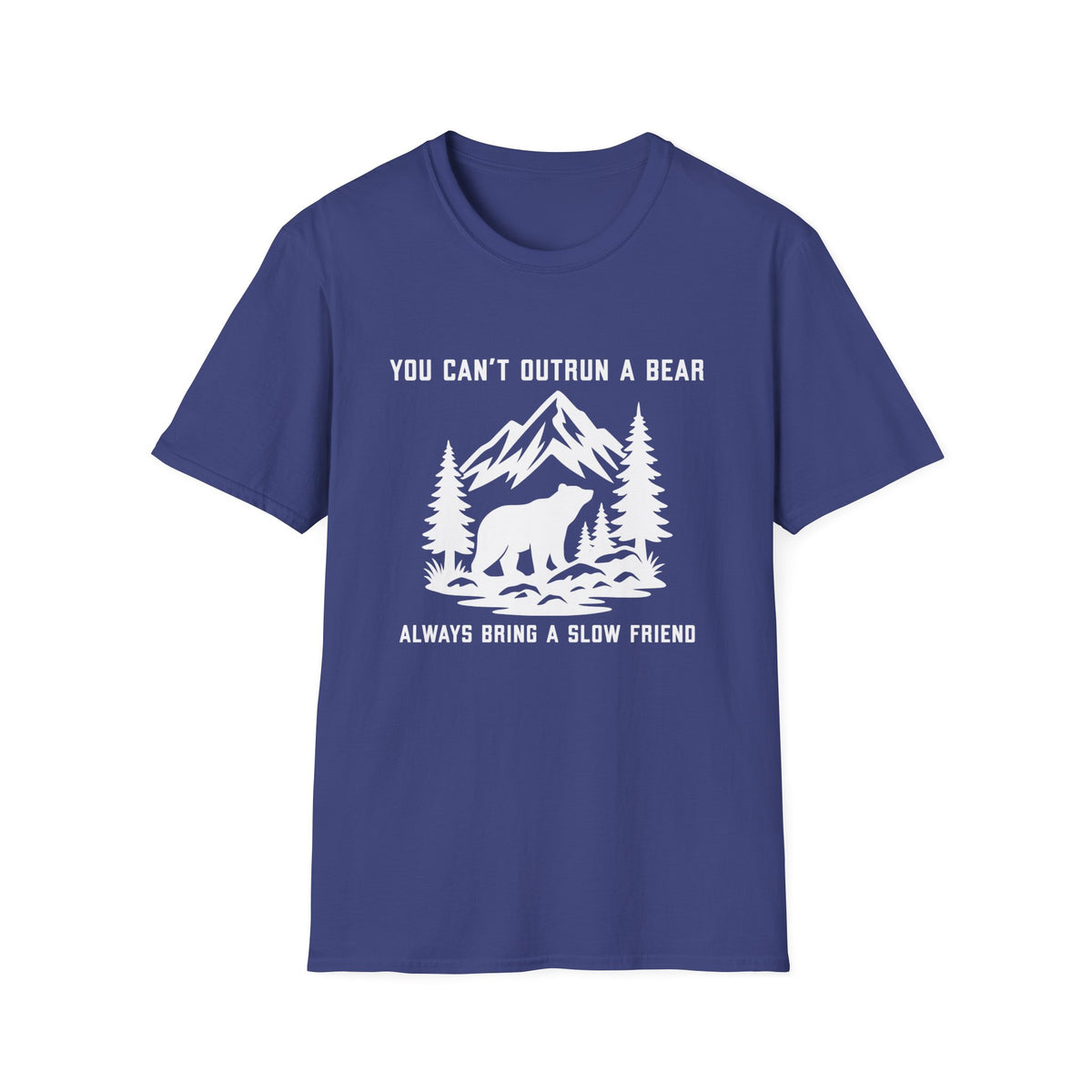 Outrun Bear, Slow Friend T-Shirt