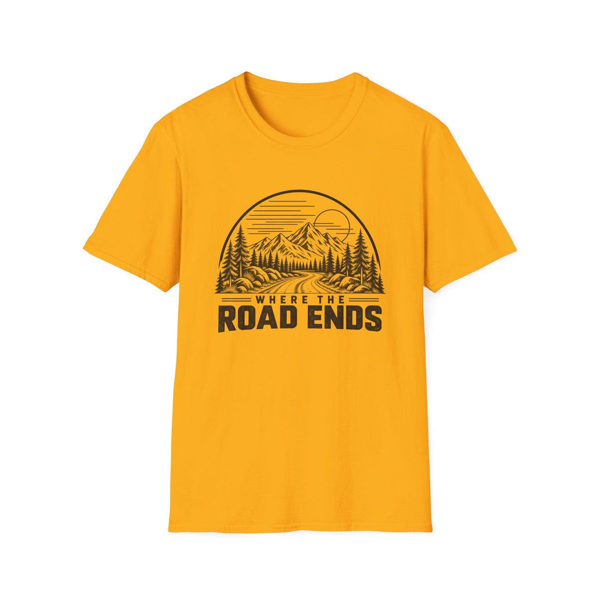 Where The Road Ends T-Shirt