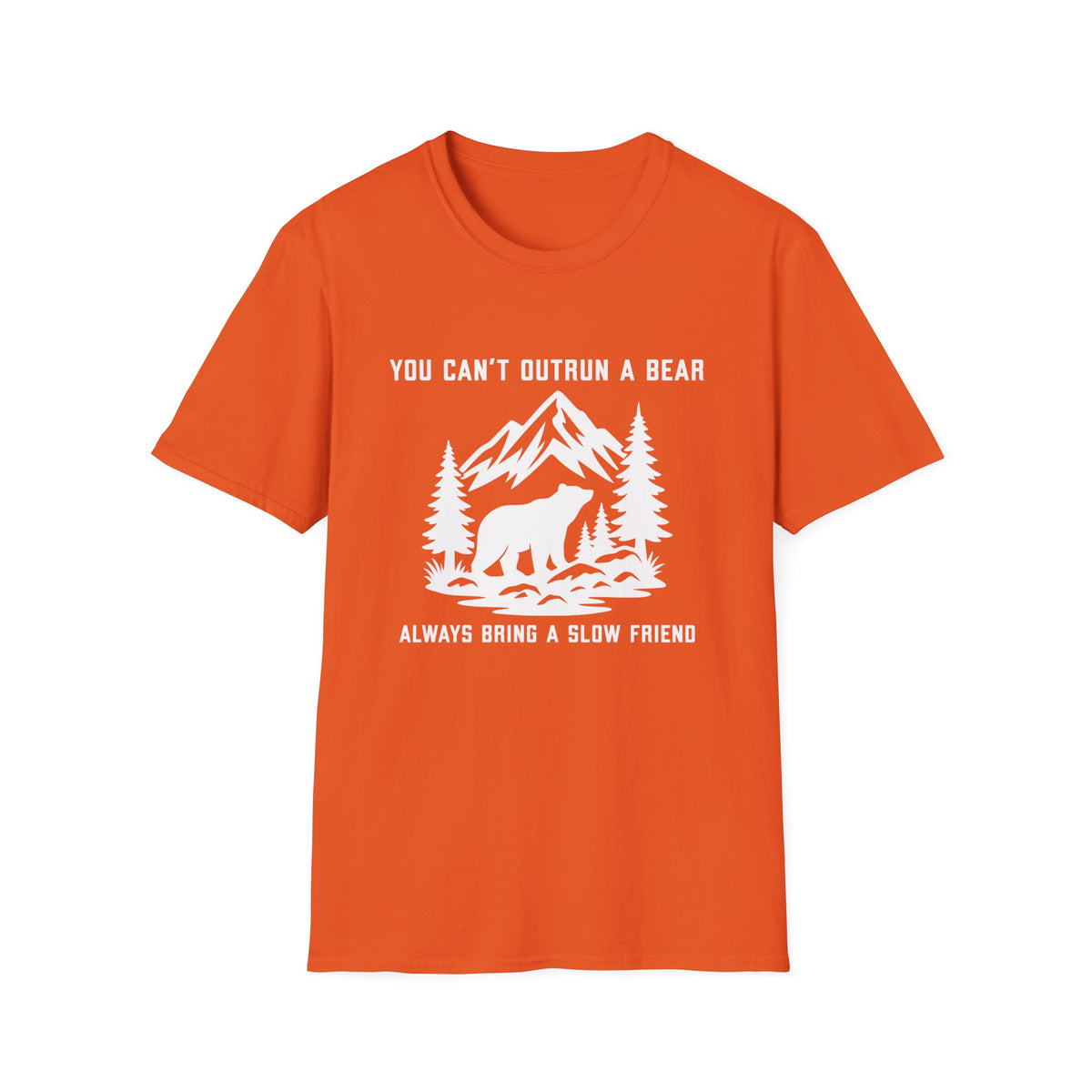 Outrun Bear, Slow Friend T-Shirt