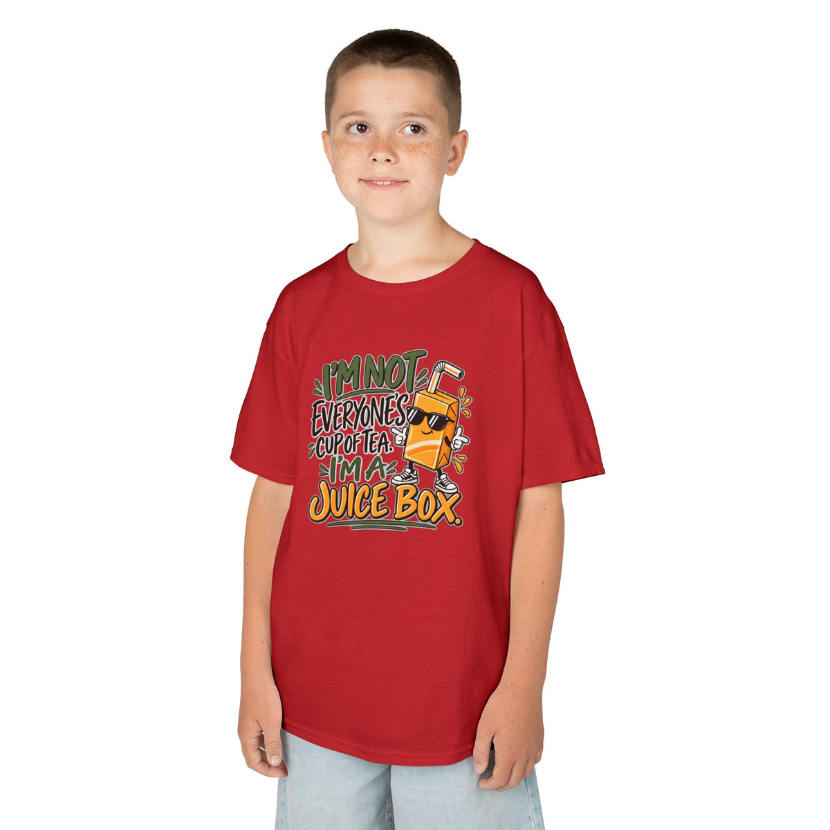 I'm Not Everyone's Cup of Tea, I'm a Juice Box Kids Heavy Cotton™ Tee