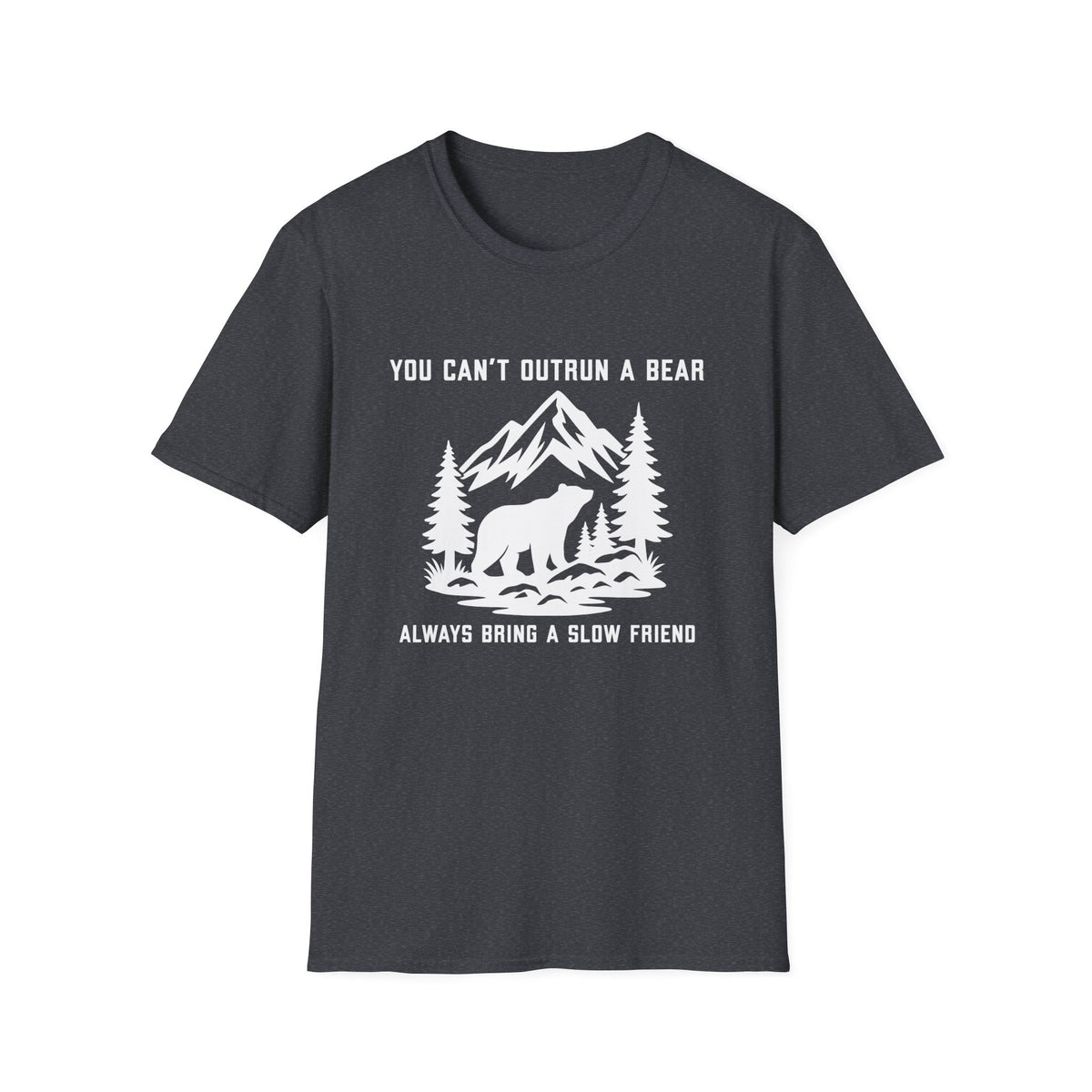 Outrun Bear, Slow Friend T-Shirt