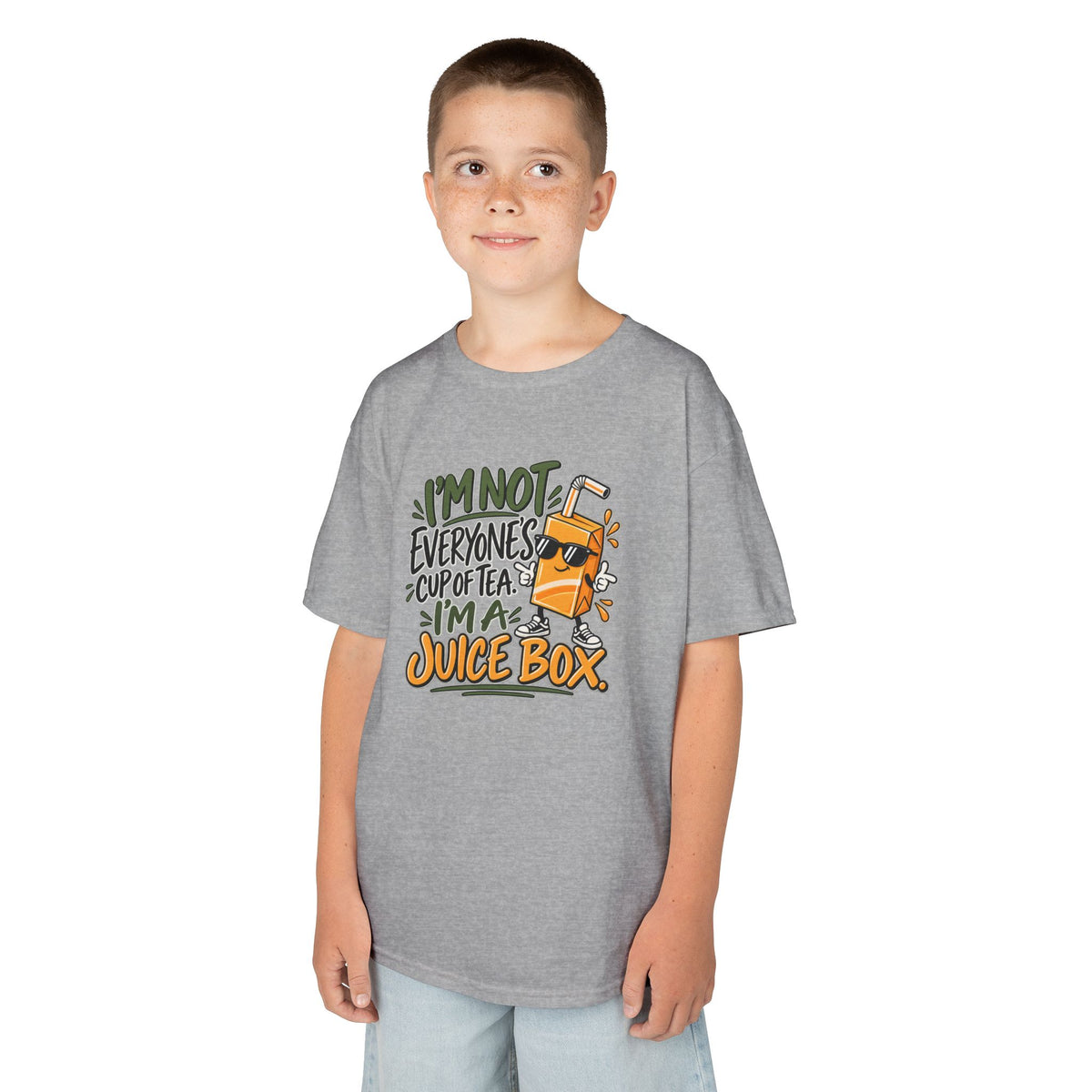 I'm Not Everyone's Cup of Tea, I'm a Juice Box Kids Heavy Cotton™ Tee