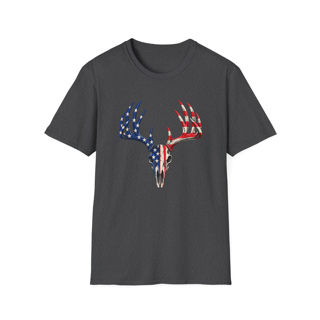Patriotic Deer Skull T-Shirt