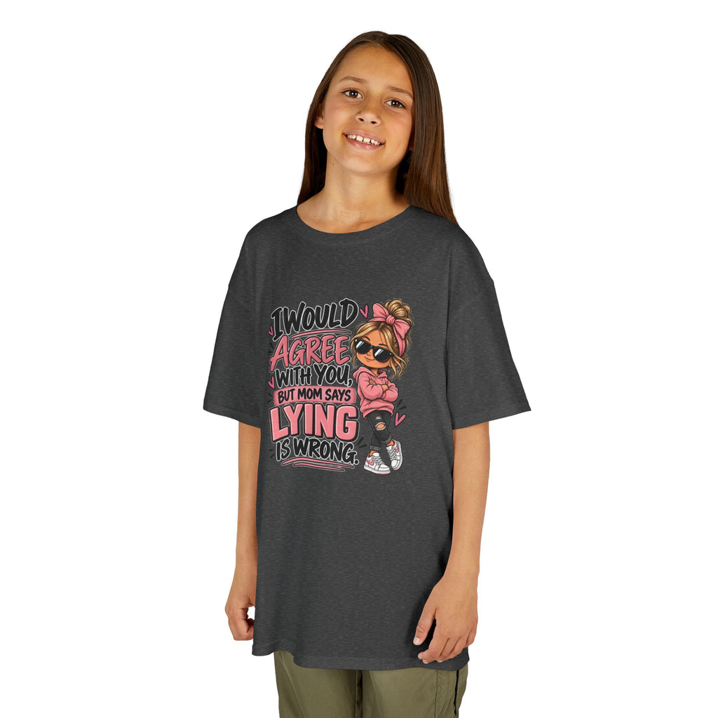 I Would Agree With You Humor Girls Kids Heavy Cotton™ Tee