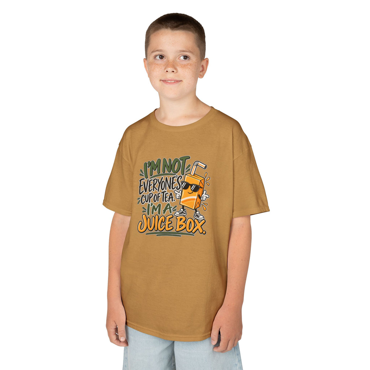 I'm Not Everyone's Cup of Tea, I'm a Juice Box Kids Heavy Cotton™ Tee