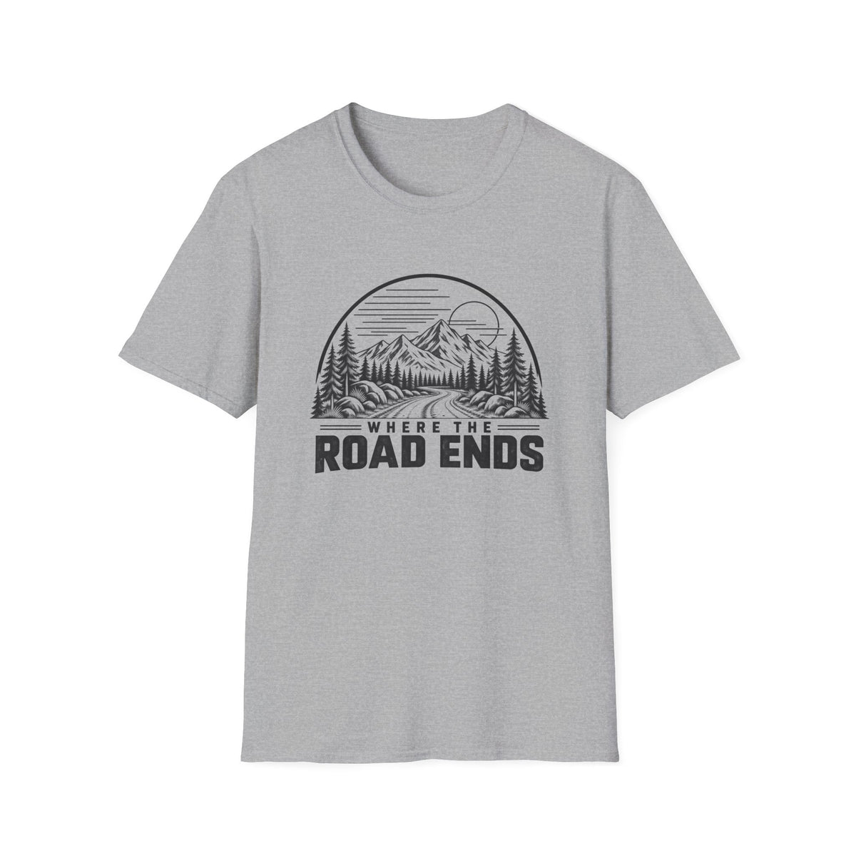 Where The Road Ends T-Shirt