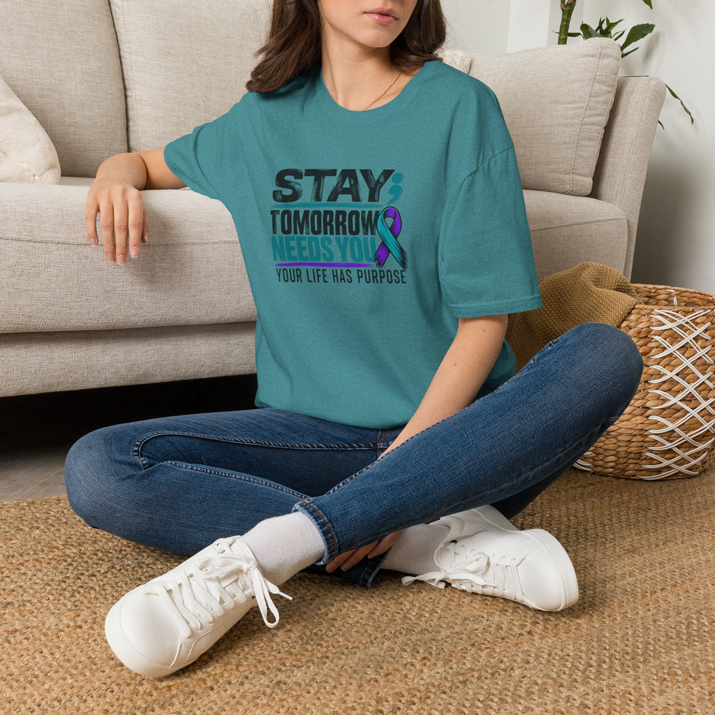 Stay; Tomorrow Needs You T-Shirt