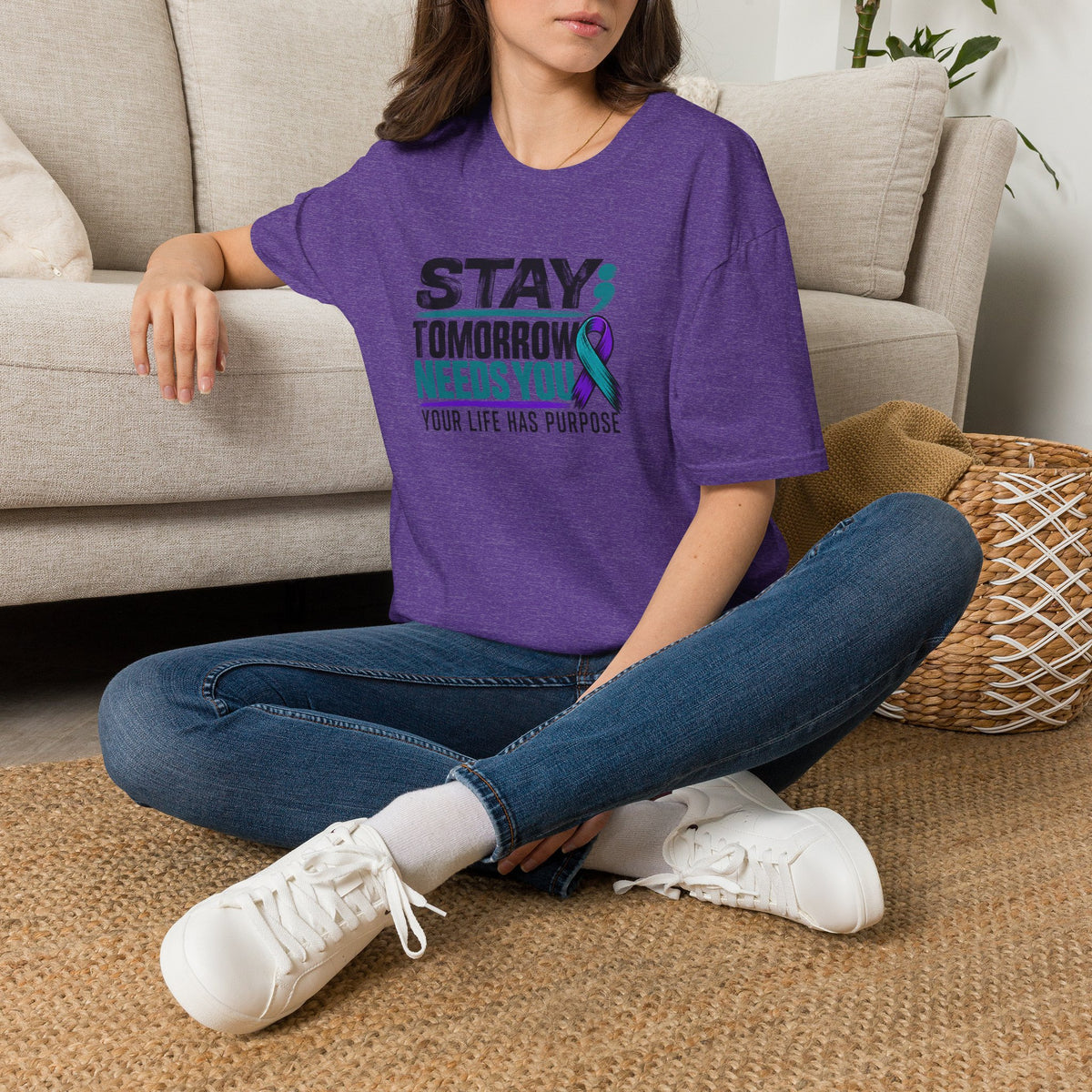 Stay; Tomorrow Needs You T-Shirt